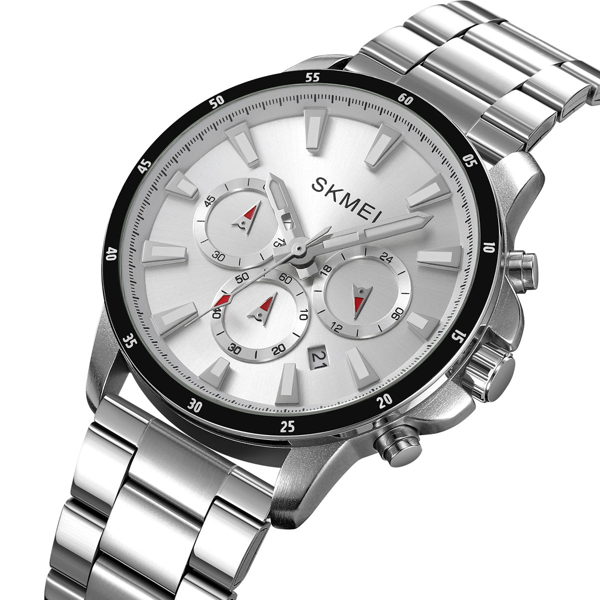 2295 Reloj Skmei para hombre pulsera de metal