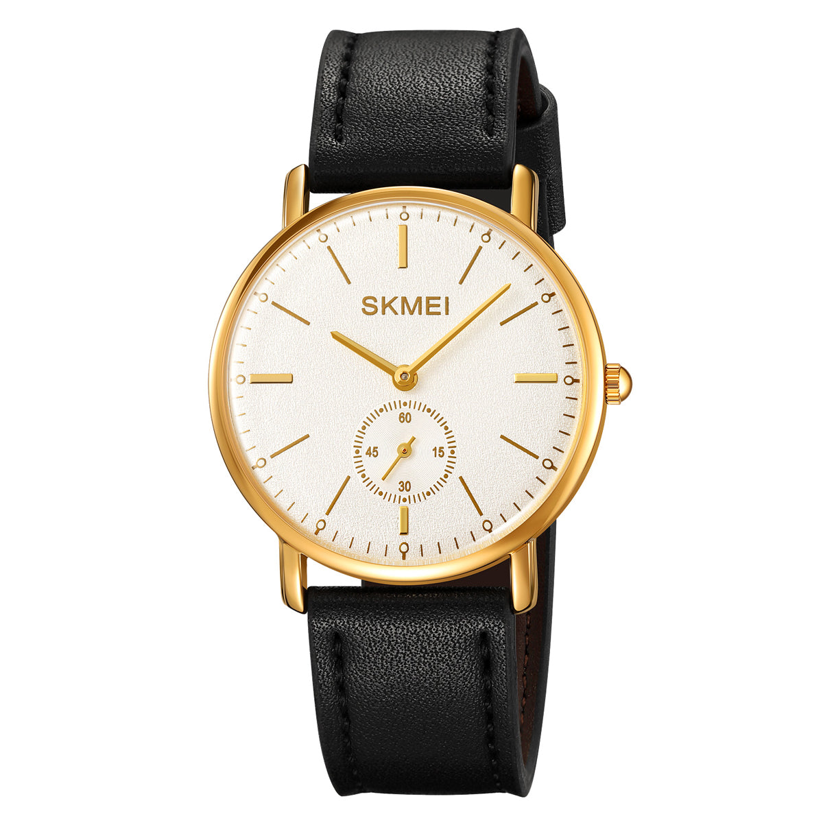 2308 Reloj Skmei para hombre pulsera de curo redondo