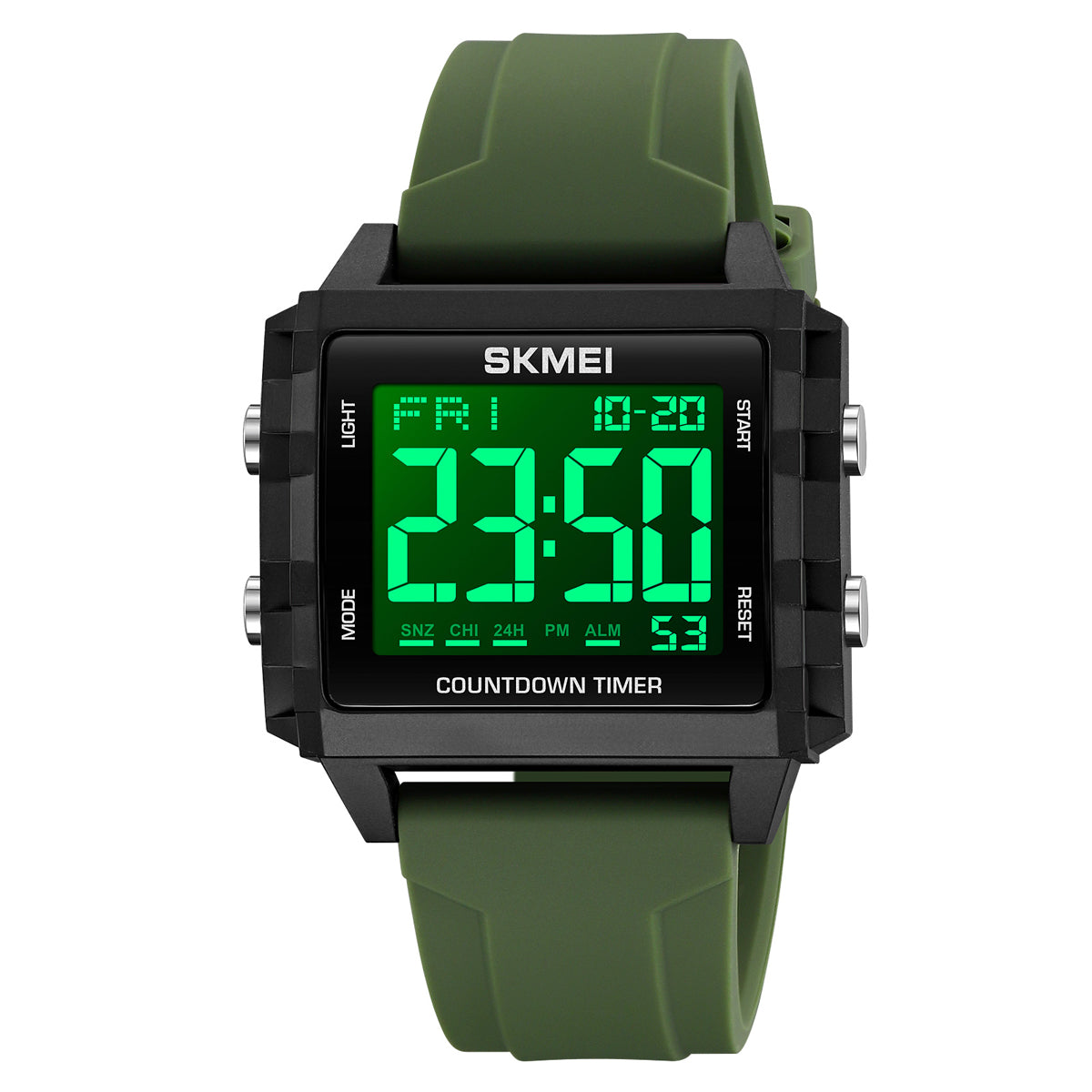 2320 Reloj Skmei para hombre deportivo pulsera de resina