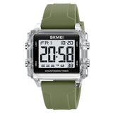 2320 Reloj Skmei para hombre deportivo pulsera de resina