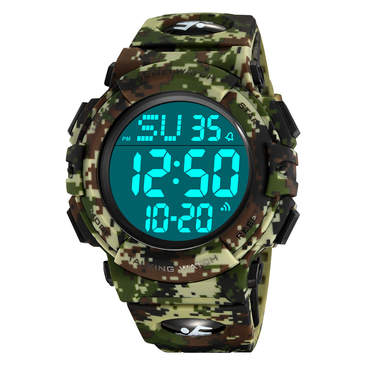 2322 Reloj Skmei para hombre pulsera de resina