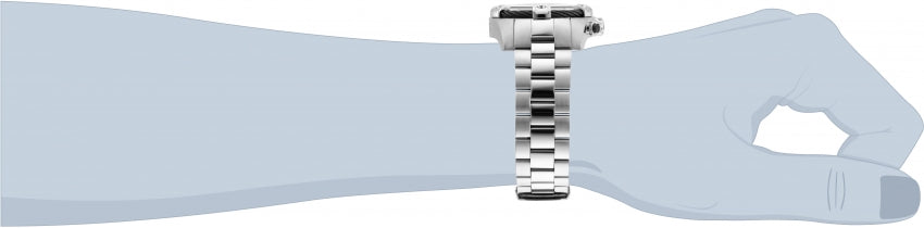 Reloj invicta para caballero pulsera de metal 52 mm