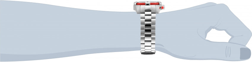 Reloj invicta para caballero pulsera de metal 52 mm