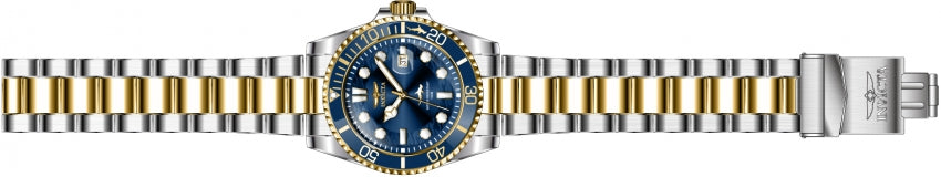 Reloj Invicta Aviator para caballero pulsera de metal 45mm