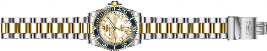 Reloj Invicta Aviator para caballero pulsera de metal 45mm