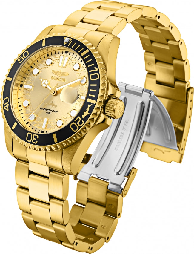 Reloj Invicta Aviator para caballero pulsera de metal 45mm
