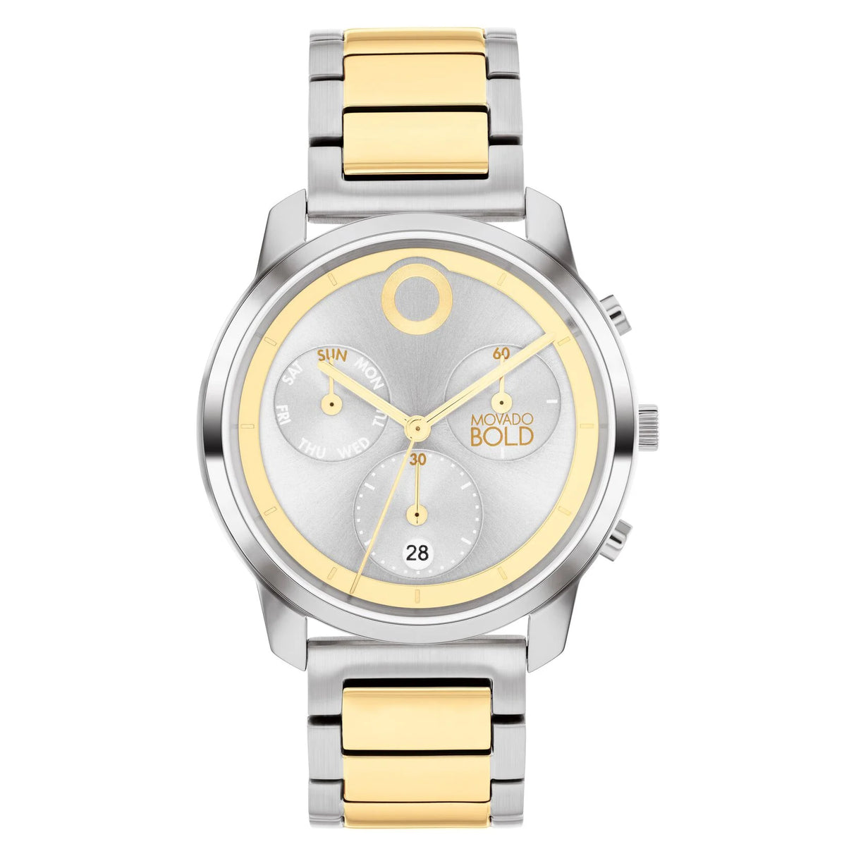 3601022 Reloj Movado bold de hombre pulsera de metal 42 mm