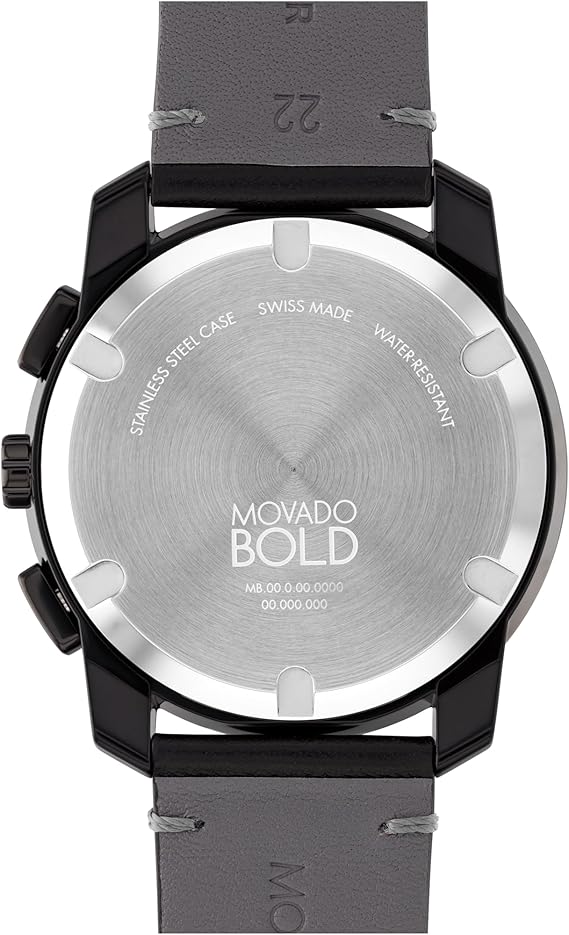 3601092 Reloj Movado Bold de hombre pulsera de piel