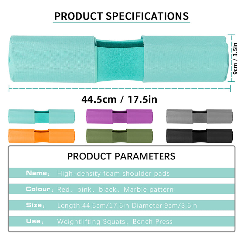 37-0006 Protector acolchado para barra olímpica