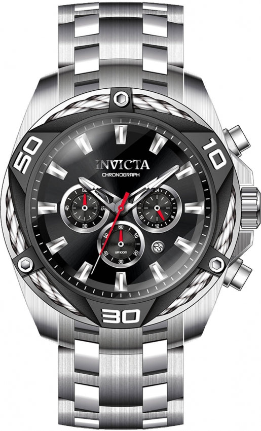 Reloj Invicta Bolt de hombre pulsera de metal 50 mm