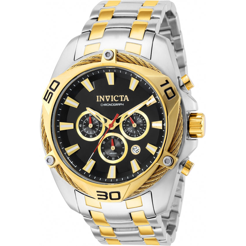 Reloj Invicta Bolt de hombre pulsera de metal 50 mm