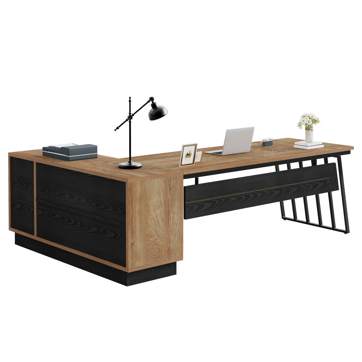 HOGA-JW1203 Escritorio Ejecutivo Tribesigns de madera