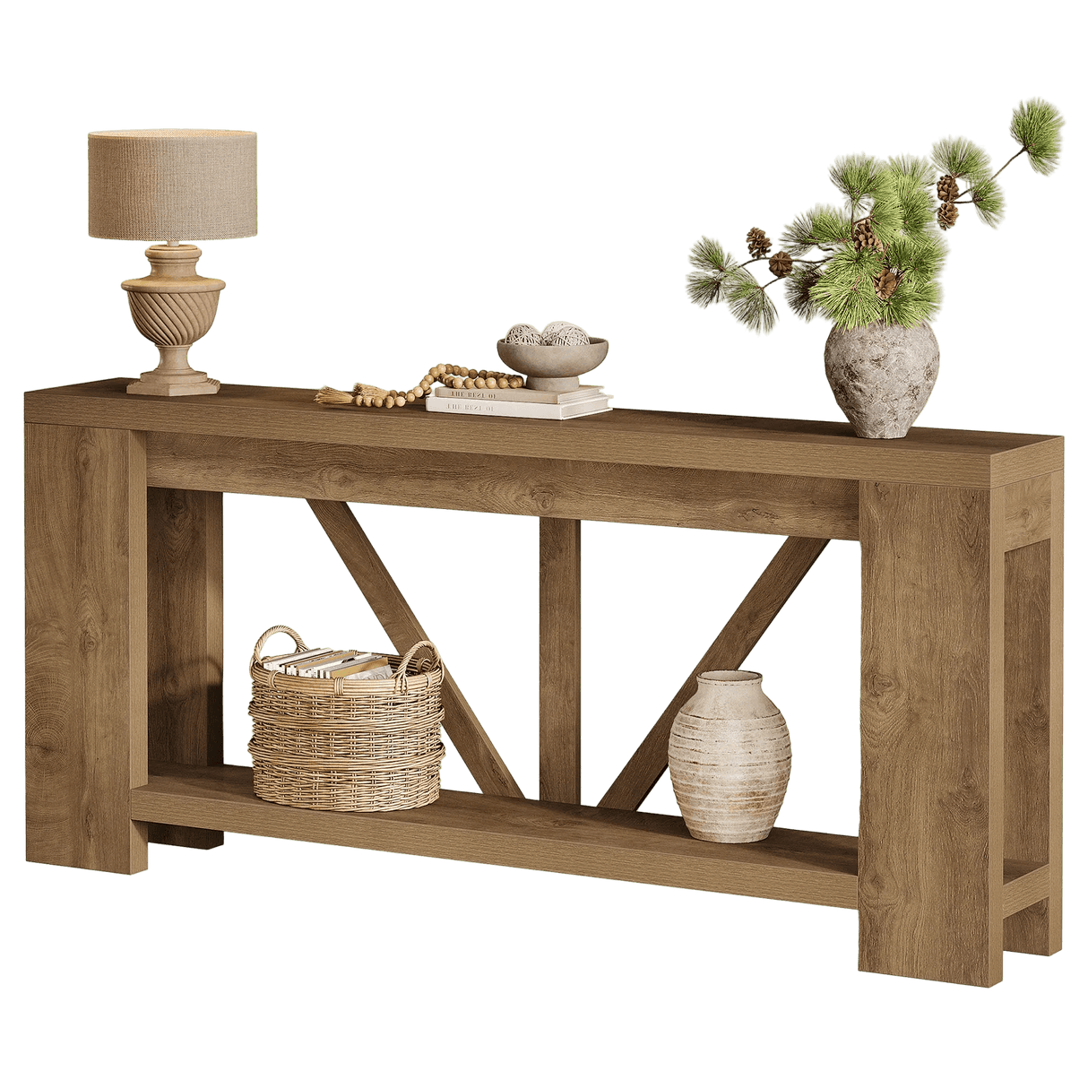 HOGA-F2212X Mesa de pared Tribesigns de madera