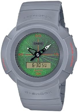 AW-500MNT-8A Reloj G-Shock Doble Hora para Hombre pulsera de Caucho