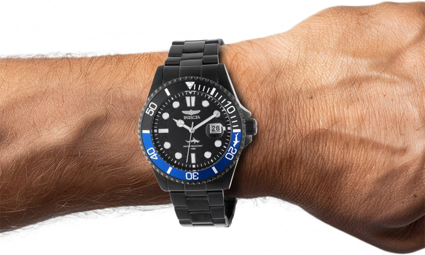 Reloj Invicta Pro Diver de caballero pulsera de metal 43 mm