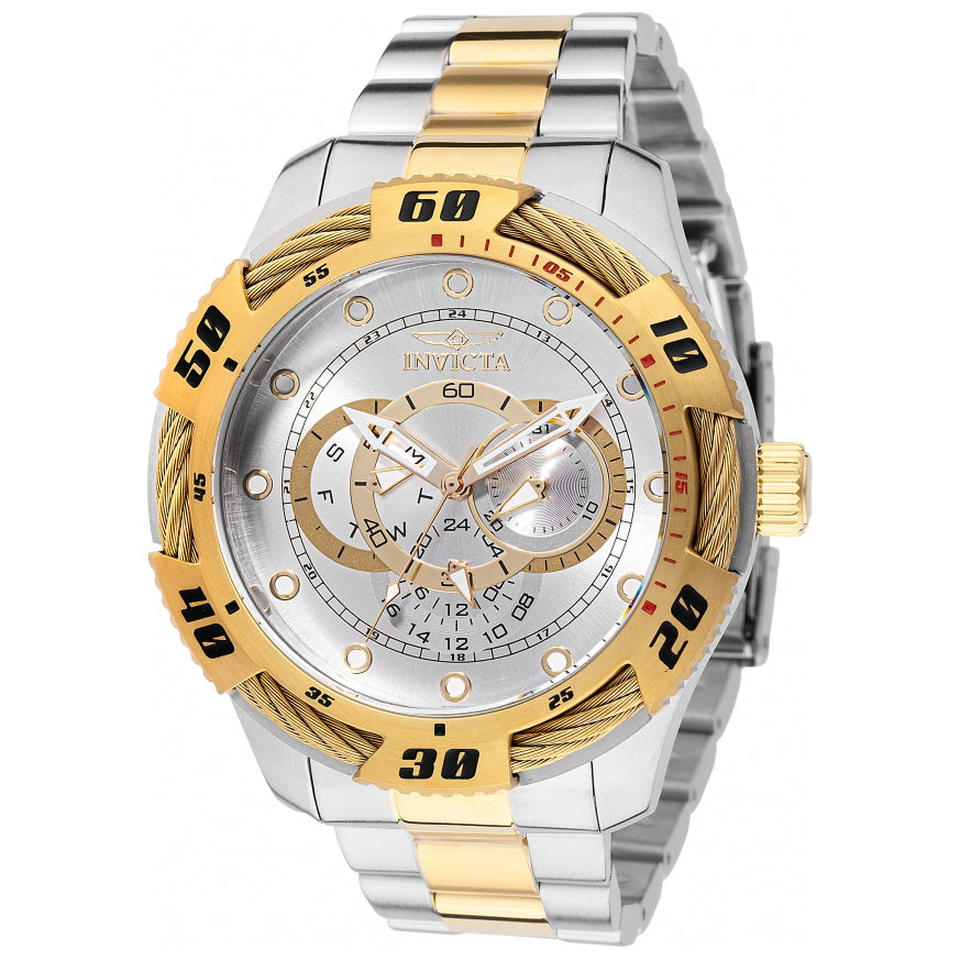 Reloj Invicta Speedway de caballero pulsera de metal 50 mm