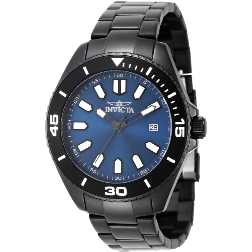 46320 Reloj INVICTA para hombre pulsera de metal negro