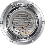 Reloj Invicta de Grand Diver de caballero pulsera de metal 52 mm