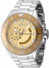 Reloj Invicta de Grand Diver de caballero pulsera de metal 52 mm