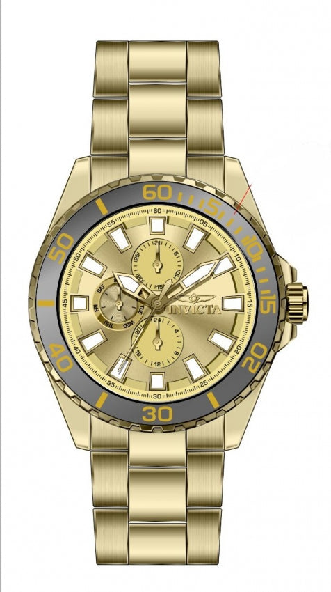 Reloj Invicta de hombre pulsera de metal 46 mm