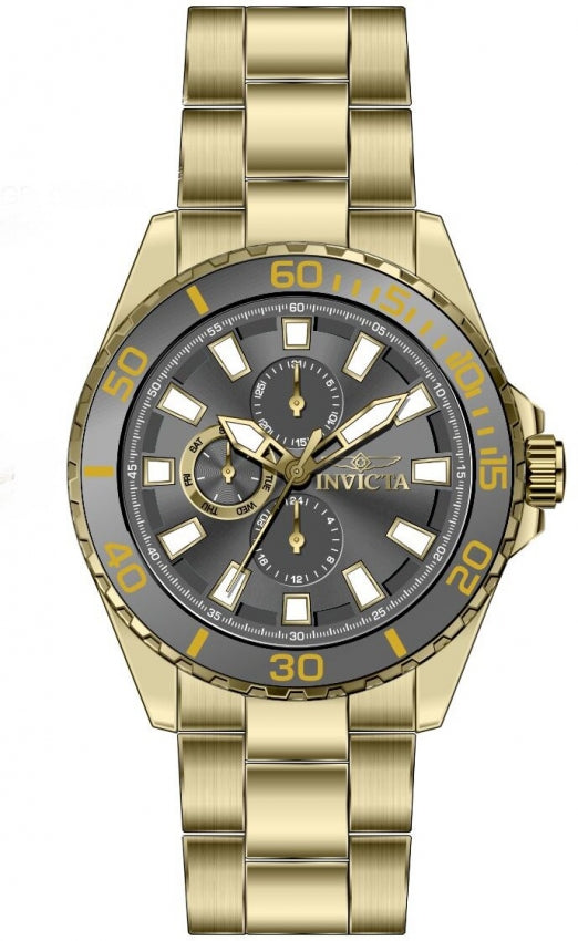 Reloj Invicta de hombre pulsera de metal 46 mm