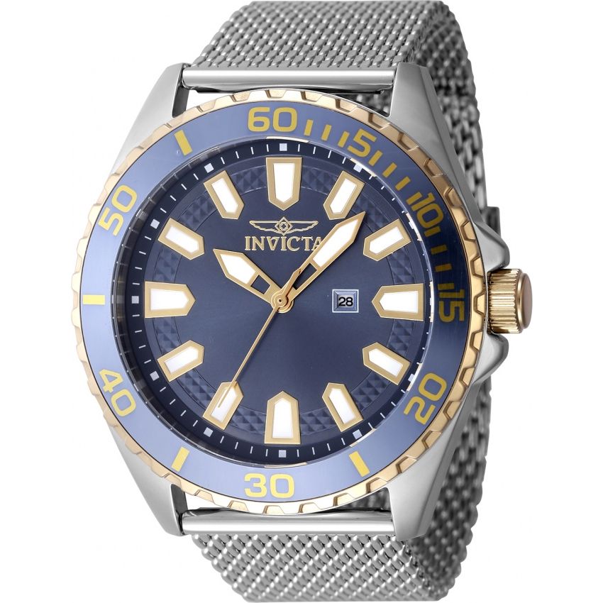 47599 Reloj INVICTA para hombre pulsera de mesh