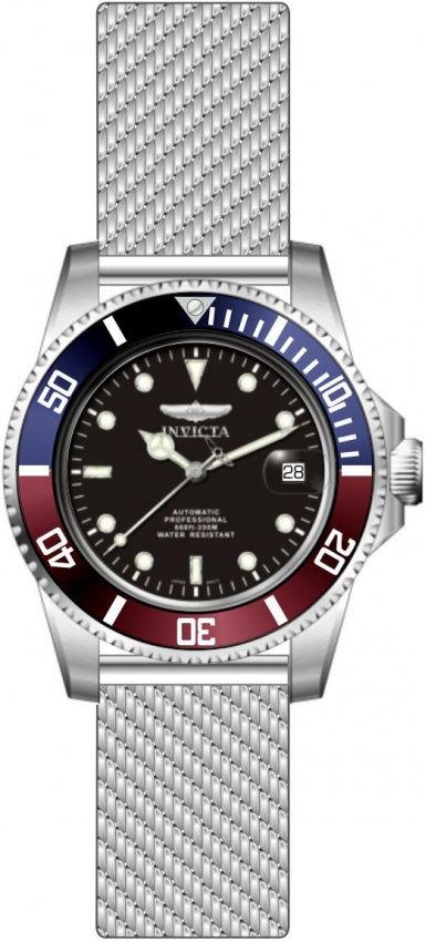 Reloj Invicta Pro Diver de hombre pulsera mesh 40 mm