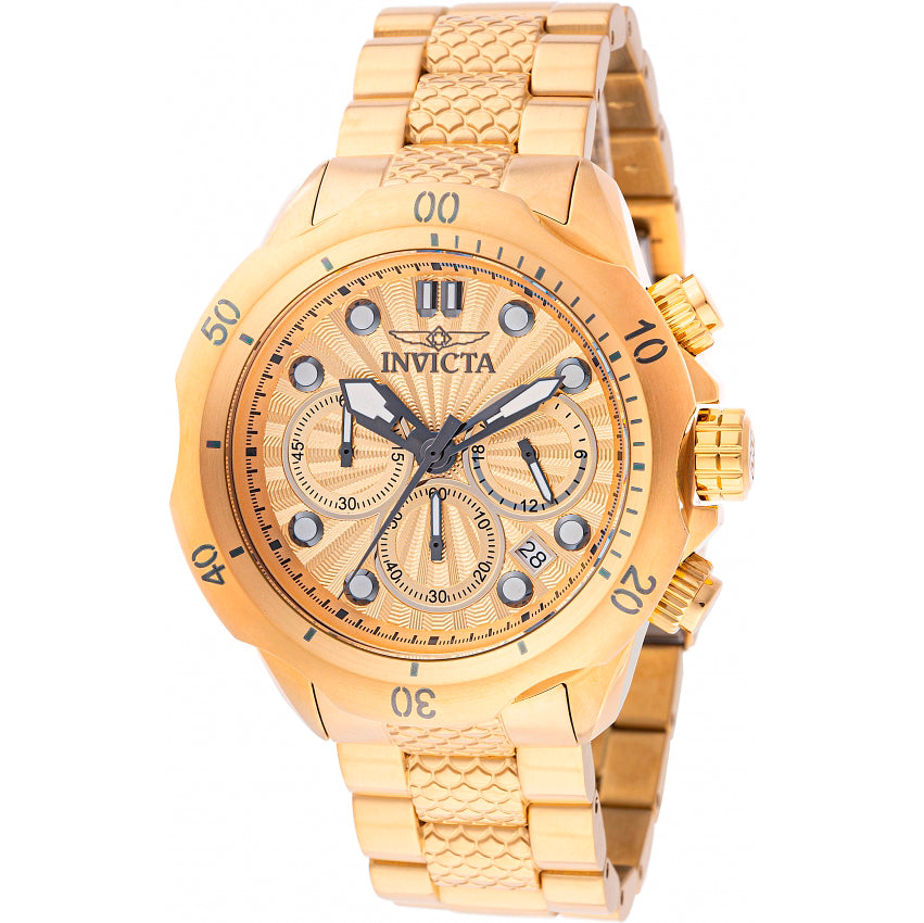 Reloj Invicta Venom de hombre pulsera de metal 45 mm
