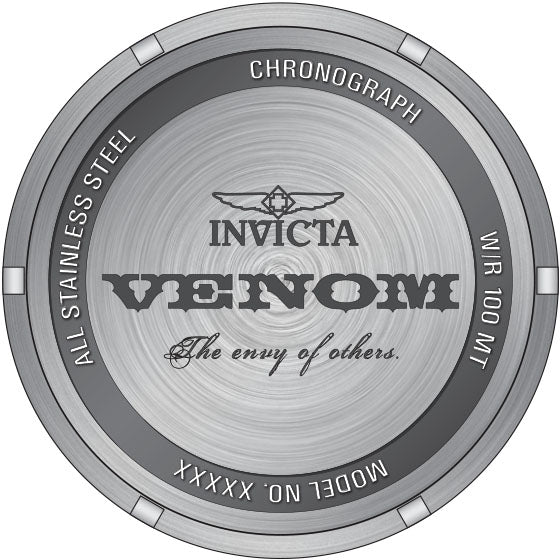 Reloj Invicta Venom de hombre pulsera de metal 53 mm
