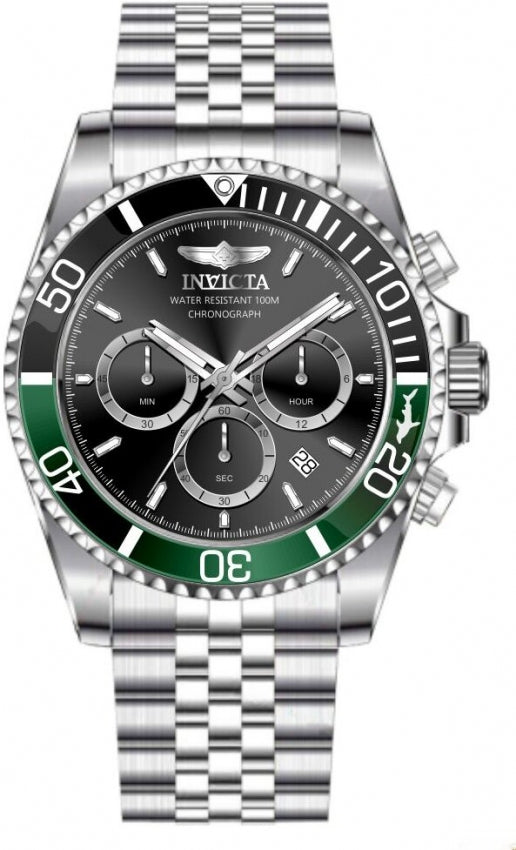 48116 Reloj Pro Diver Invicta para caballero pulsera de metal 43 mm