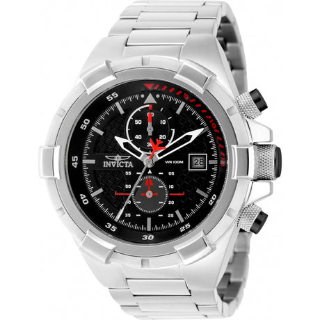 Reloj Invicta Aviator de hombre pulsera de metal 50 mm