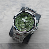 Reloj Invicta Aviator de hombre pulsera de metal 50 mm