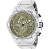 Reloj Invicta Aviator de hombre pulsera de metal 50 mm