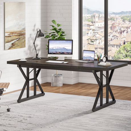 Tribesigns escritorio mueble para oficina y homeoffice HOGA-JW