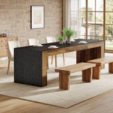 HOGA-SL0078X Mesa de comedor Tribesigns de 8 personas