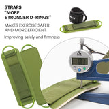 5-0056 Par de Straps de tobillo con anillos D reforzados