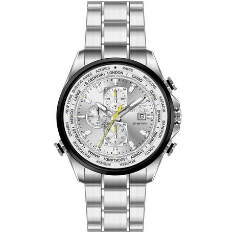 Reloj Invicta Aviator de hombre banda de metal 50 mm