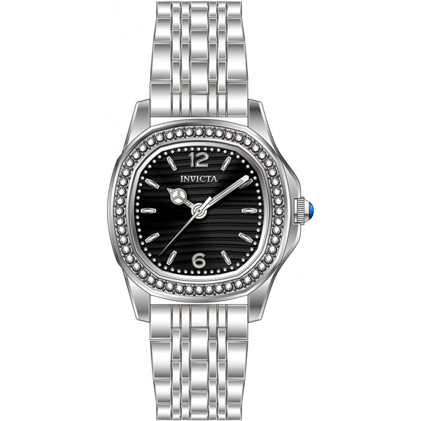 Reloj Invicta Wildflower de dama banda de metal 31 mm