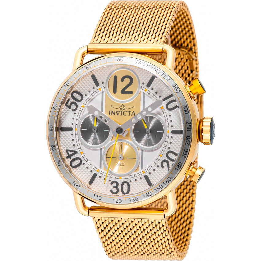 Reloj Invicta Speedway de hombre correa mesh 44 mm