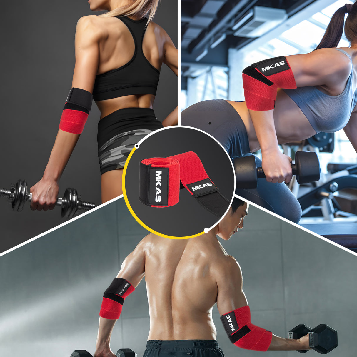 #7-0039 Par de Coderas para levantamiento de pesas