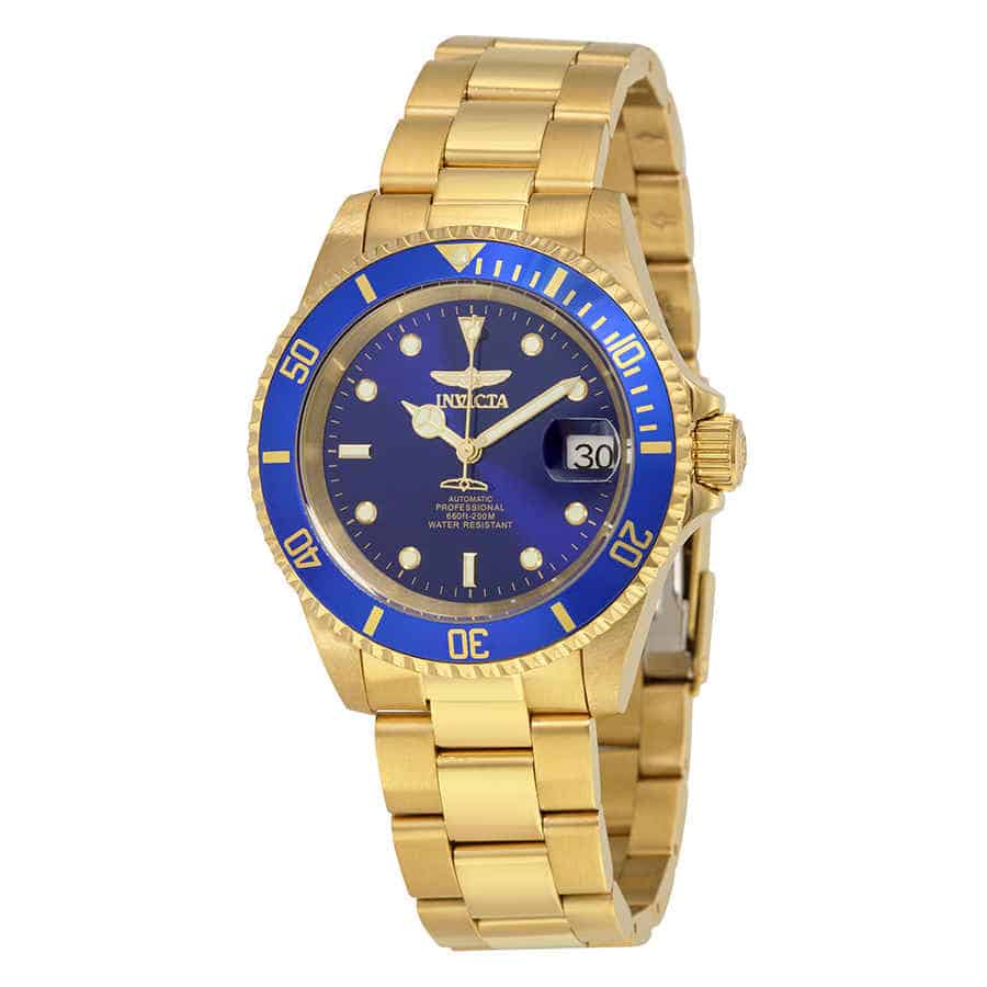 8930OB Invicta Pro Diver Automático Reloj para Caballero Pulsera de Acero Inoxidable