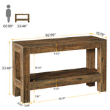 HOGA-RY0231 Mesa de estantería Tribesigns de MDF