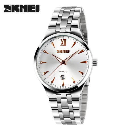 9071 Reloj Skmei para Dama Pulsera de Metal Análogo