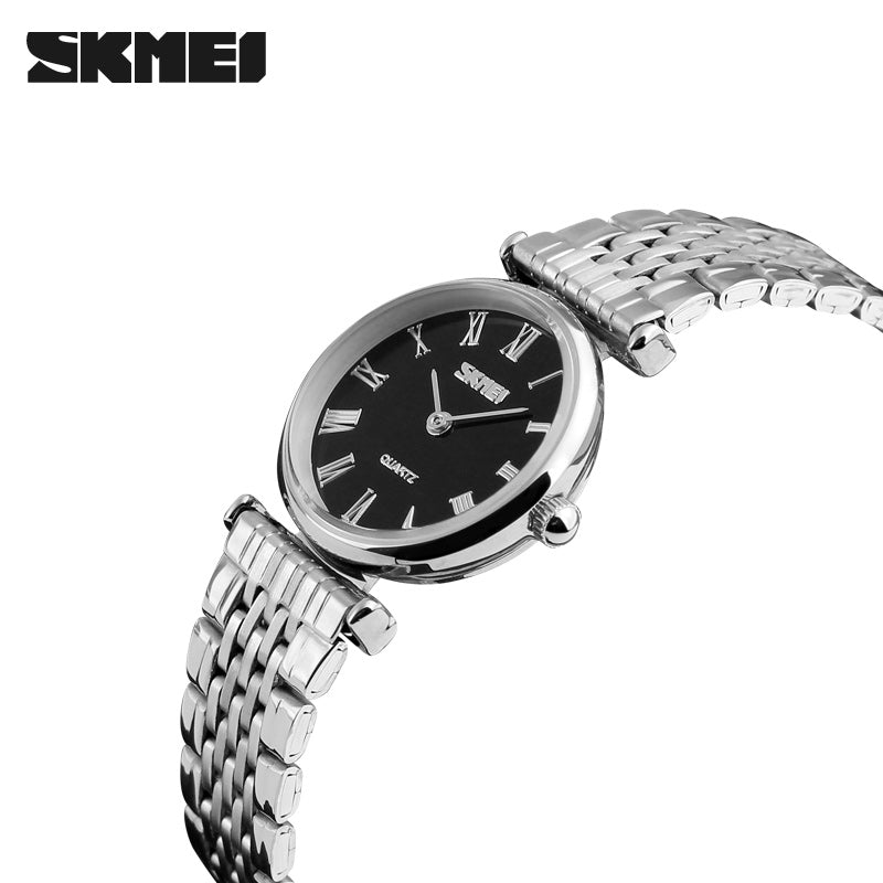 9105 Reloj Skmei pulsera de metal análogo dos tamaños