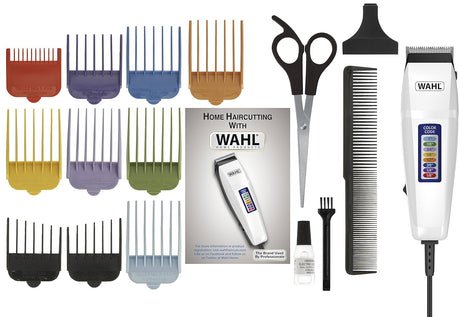 9155-100 kit de corte de pelo codificado por colores de 16 piezas Wahl