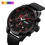 9165 Reloj Skmei para Hombre Pulsera de Cuero Análogo