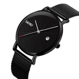 9183 Reloj Skmei Unisex Pulsera Mesh Análogo