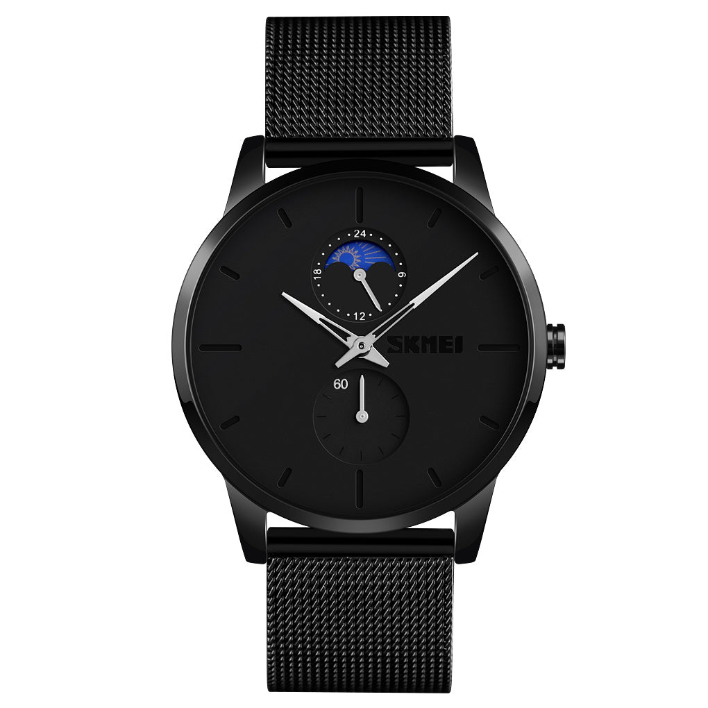 9208 Reloj Skmei para caballero pulsera mesh