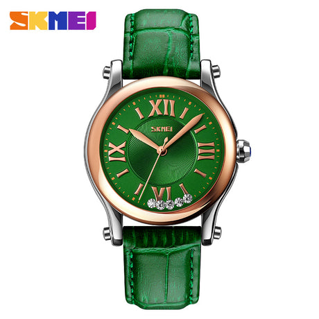 9265 Reloj Skmei para Mujer Pulsera de Cuero Análogo