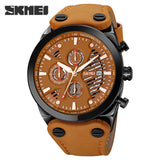 9282 Reloj Skmei para Hombre Pulsera de Cuero Análogo